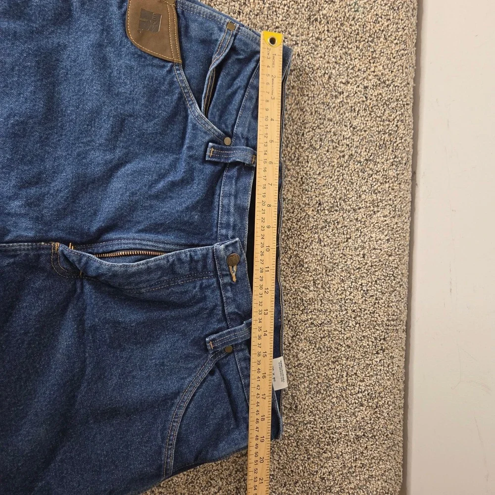 Wrangler‎ Riggs Workwear Mens Thinsulate Lined Jeans 38x30 Blue Denim 103W055TH